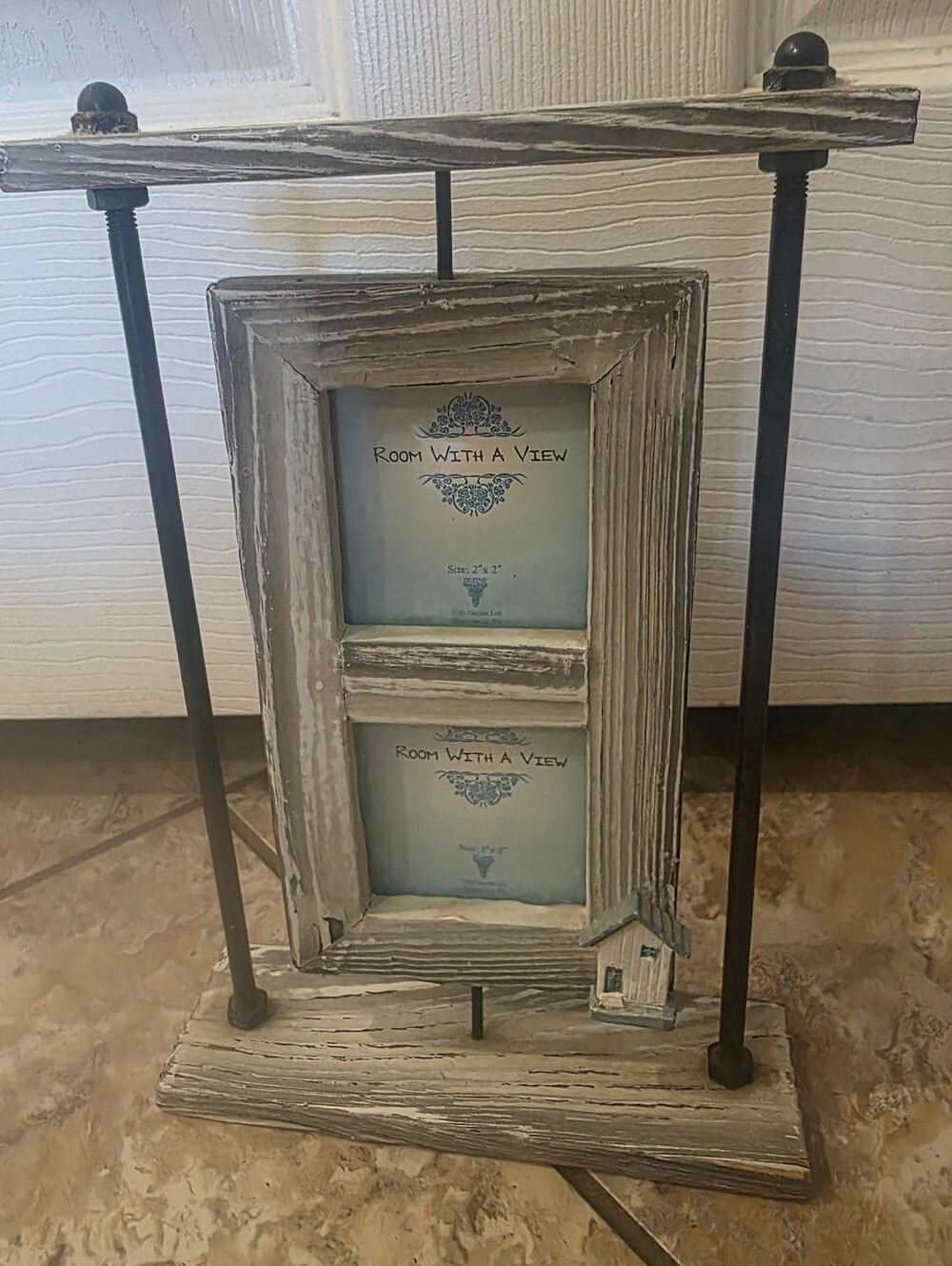 DEZINE LTD - DOUBLE FRAME FOR  2" X 2" PICS